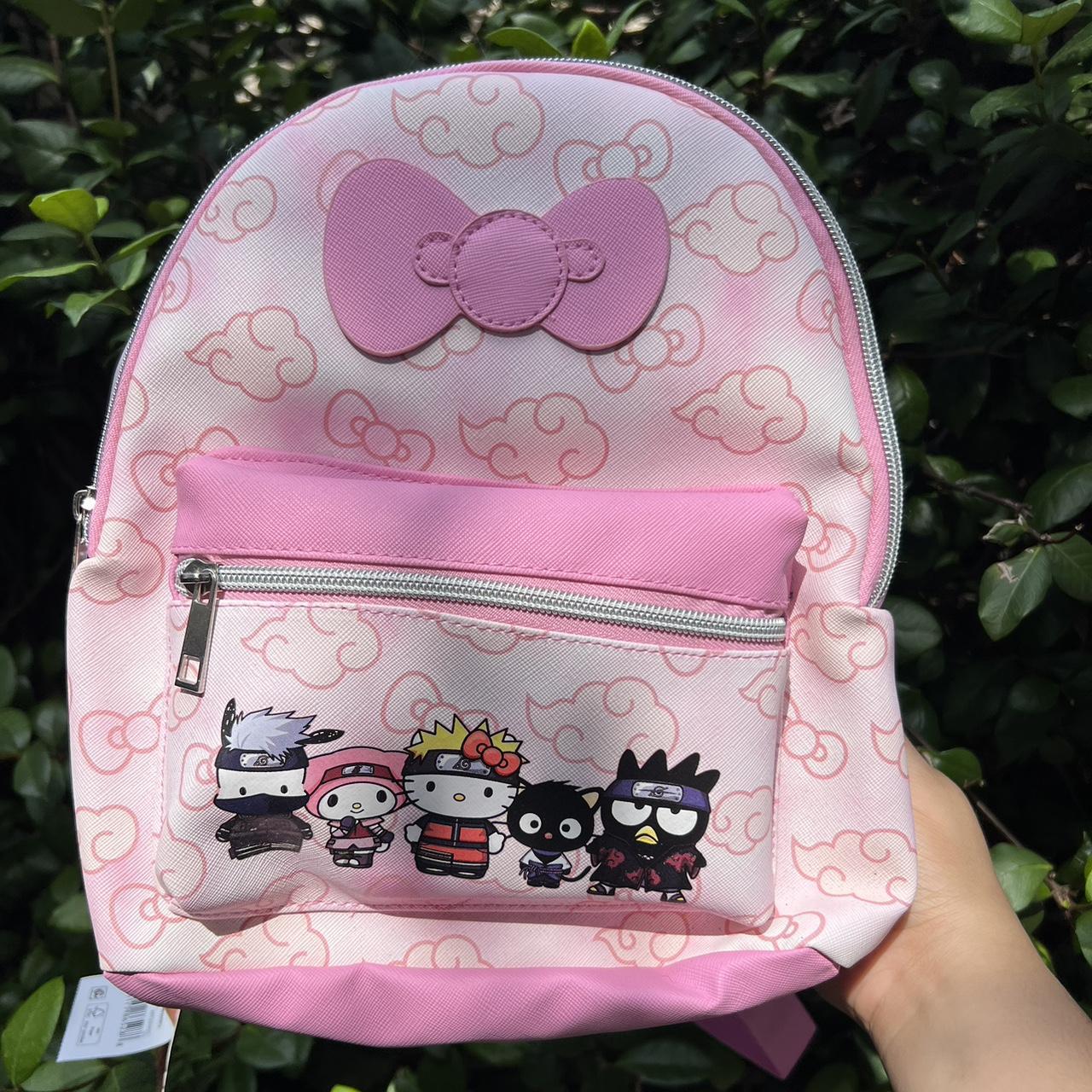 Sanrio x naruto pink mini back pack. Super cute... - Depop