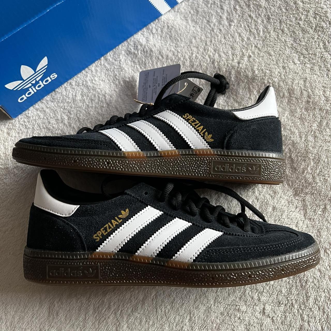 Adidas Handball Spezial in Black Gum color... - Depop