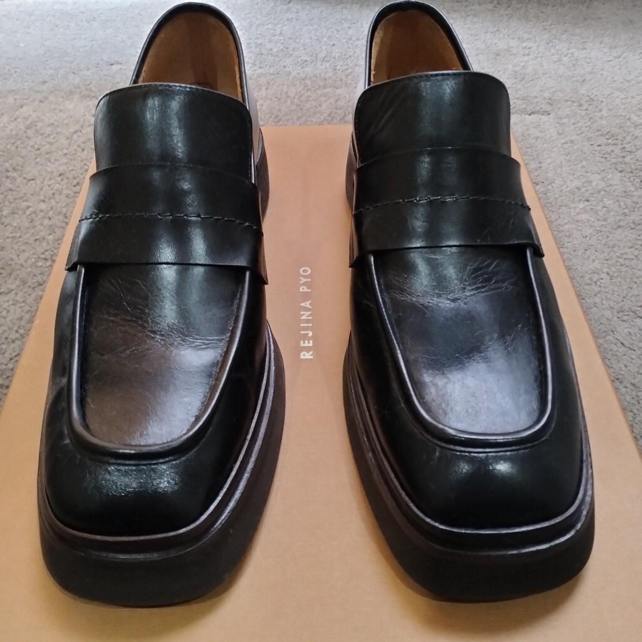 Rejina Pyo Women's Black Loafers | Depop