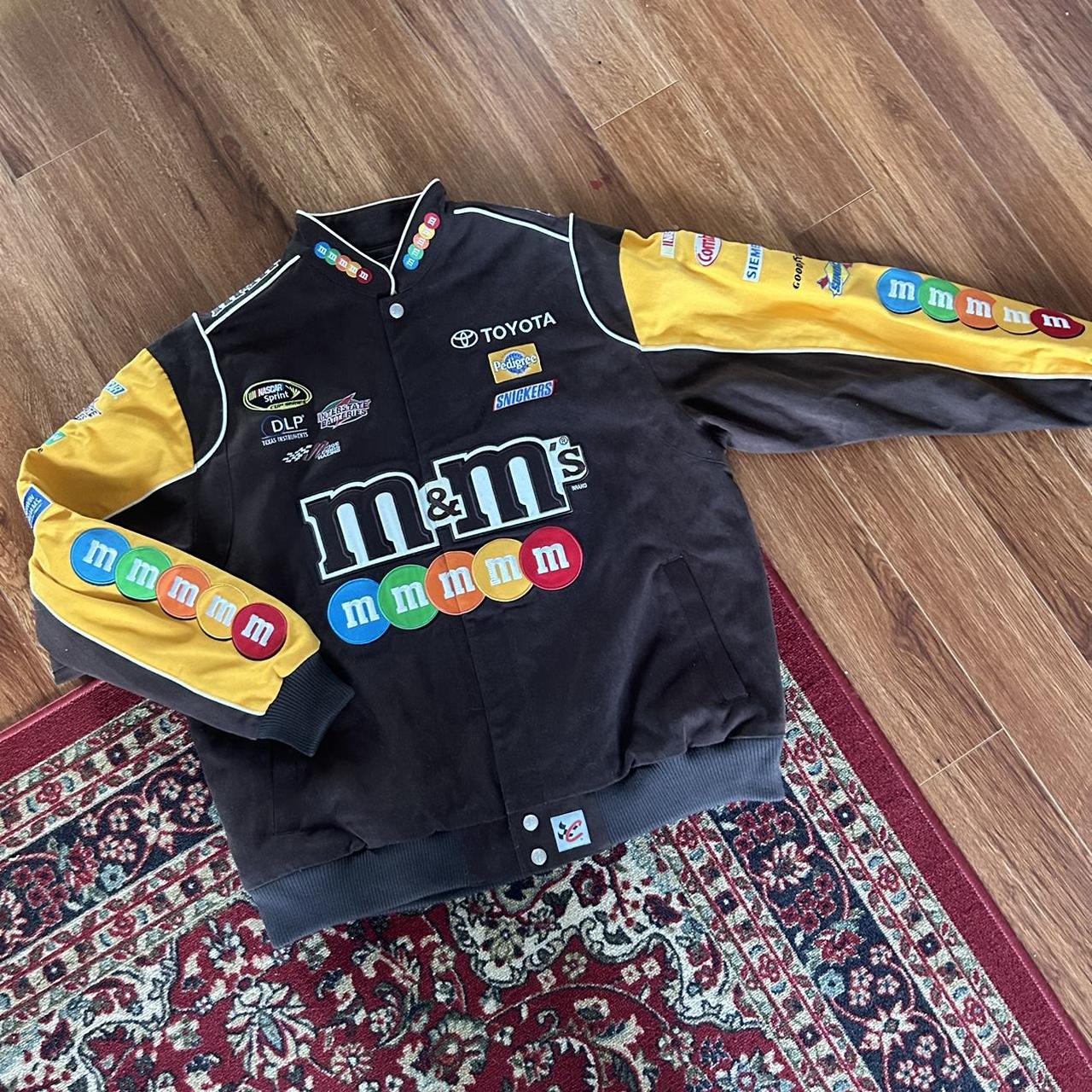 chase authentics kyle busch m&m racing jacket 🏎️... Depop