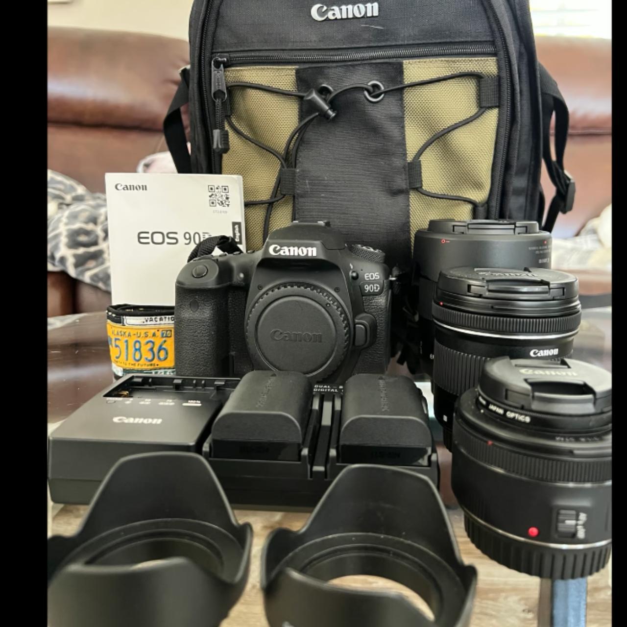 Canon 90D Bundle Canon 90D plus 18-135mm lens, 50mm... - Depop