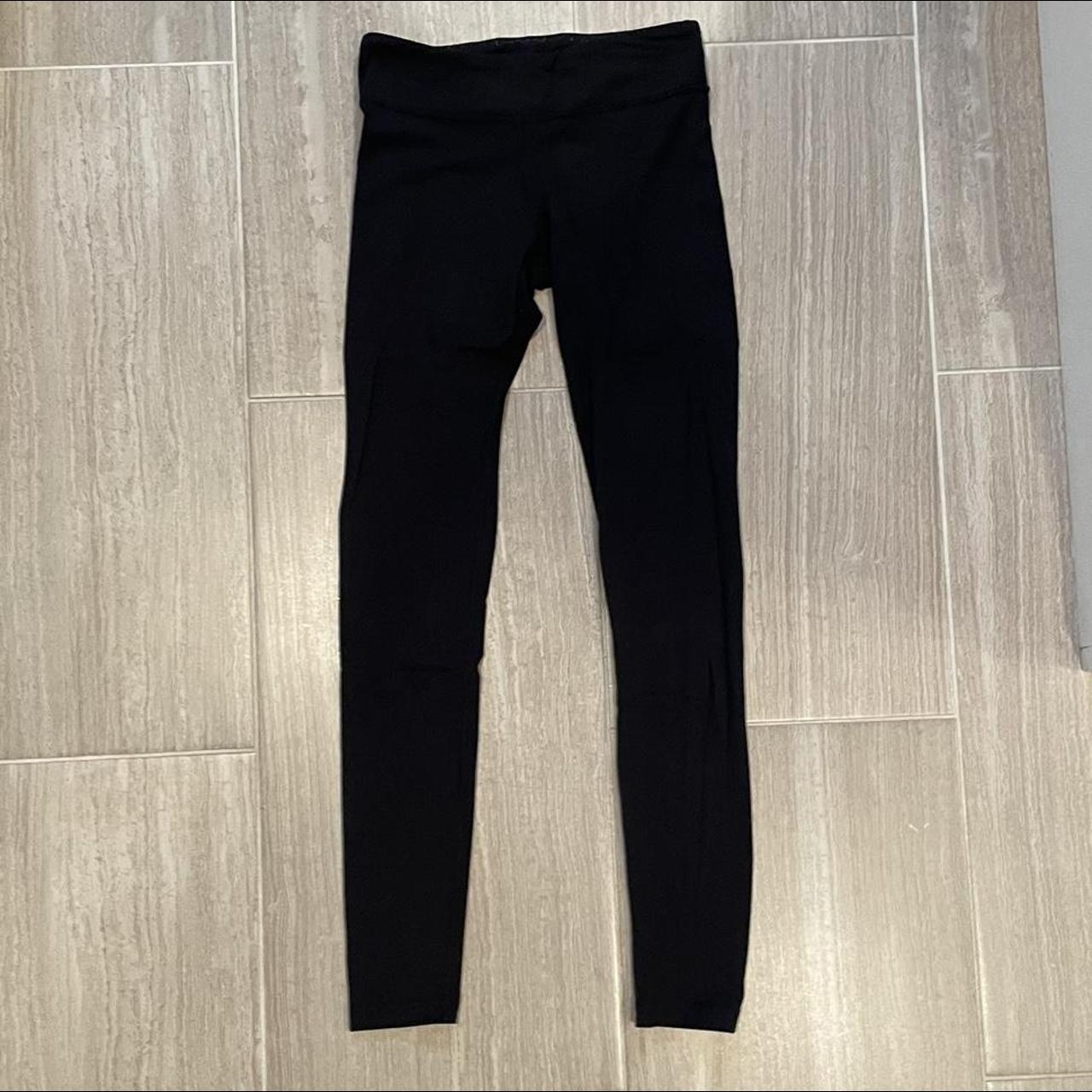 90 degree by reflex Leggings size large black and - Depop