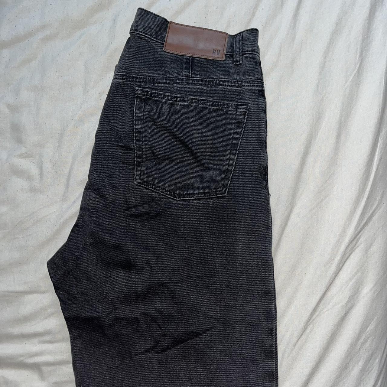-Reclaimed Vintage y2k style loose fitting jeans,... - Depop