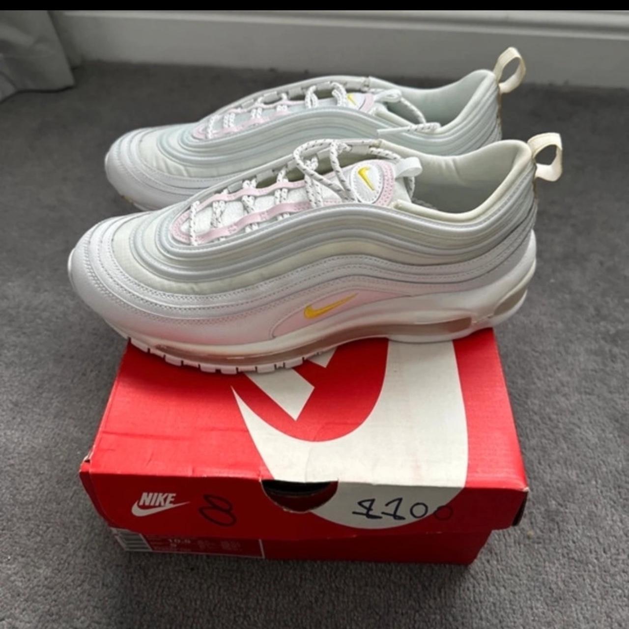 Nike air max 97 pale pink opti yellow best sale