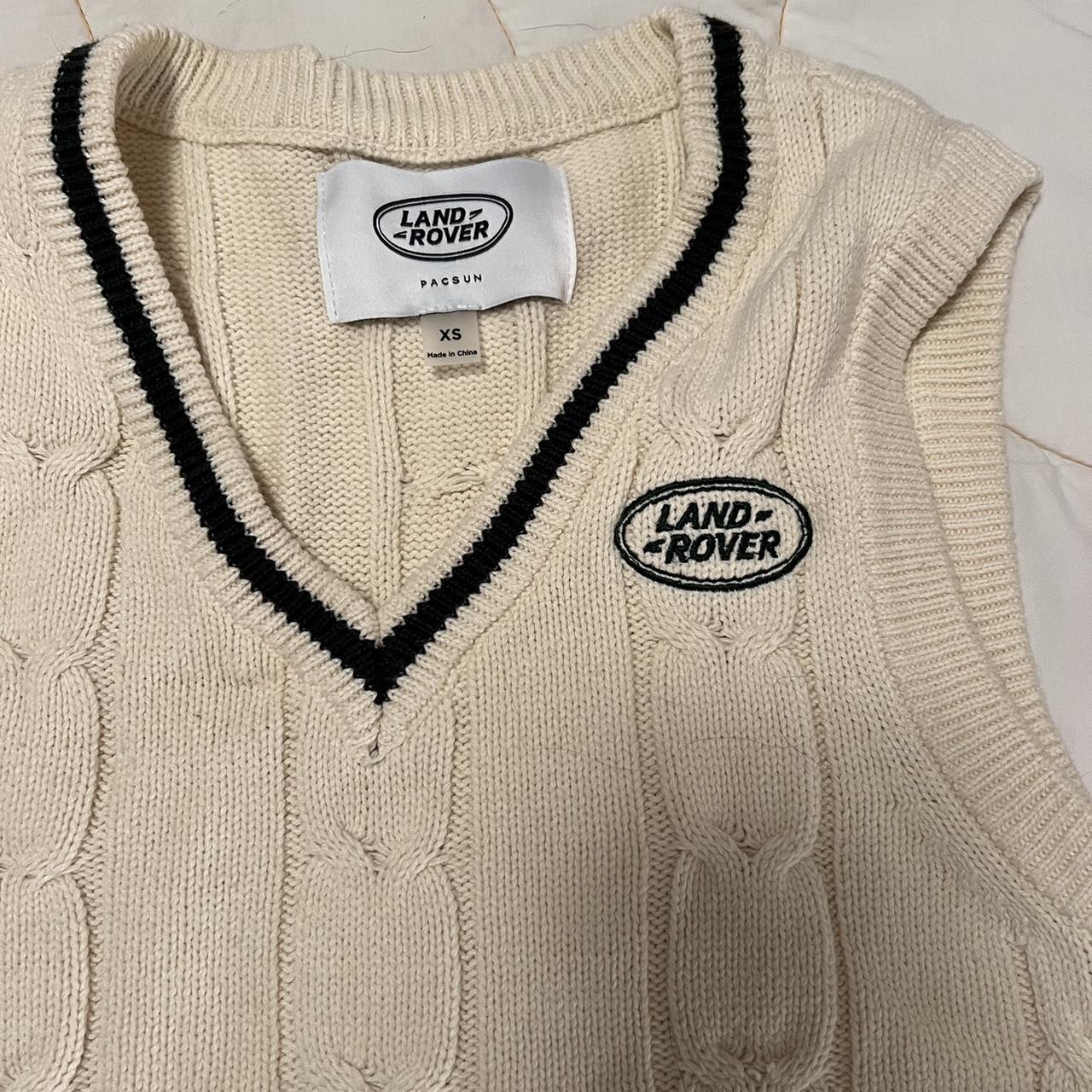 Pacsun limited edition Land Rover layer cardigan.... Depop