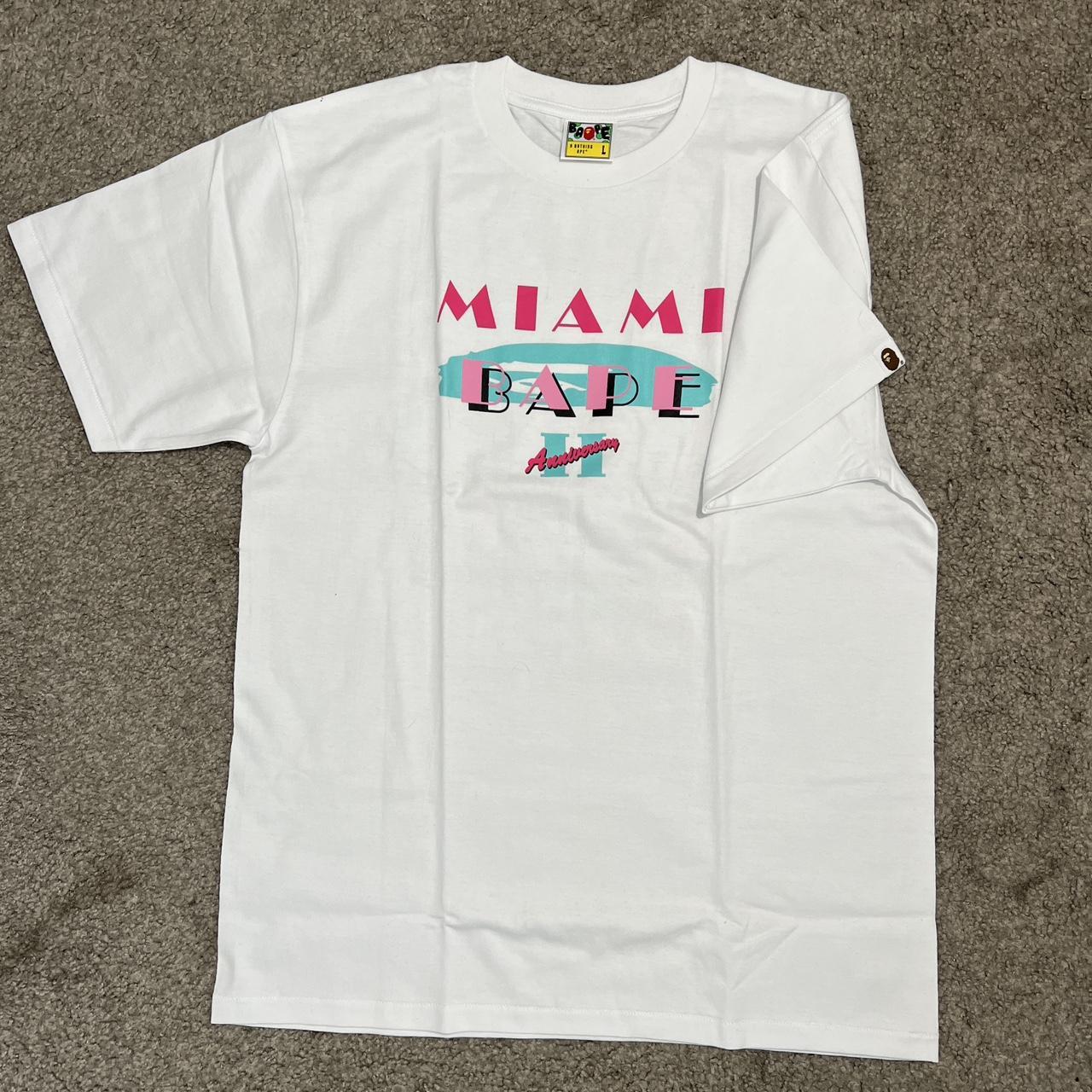 Bape, Shirts, Bape Miami Second Anniversary