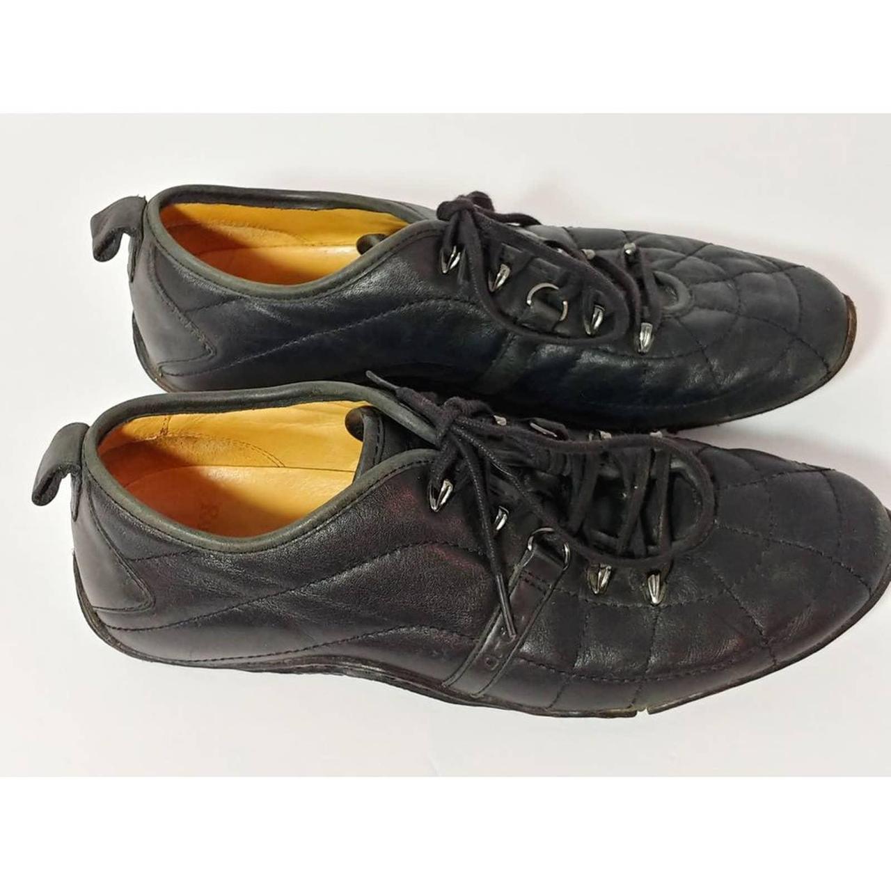 Vintage Men's Lace Up Leather Shoes Polo Ralph... - Depop