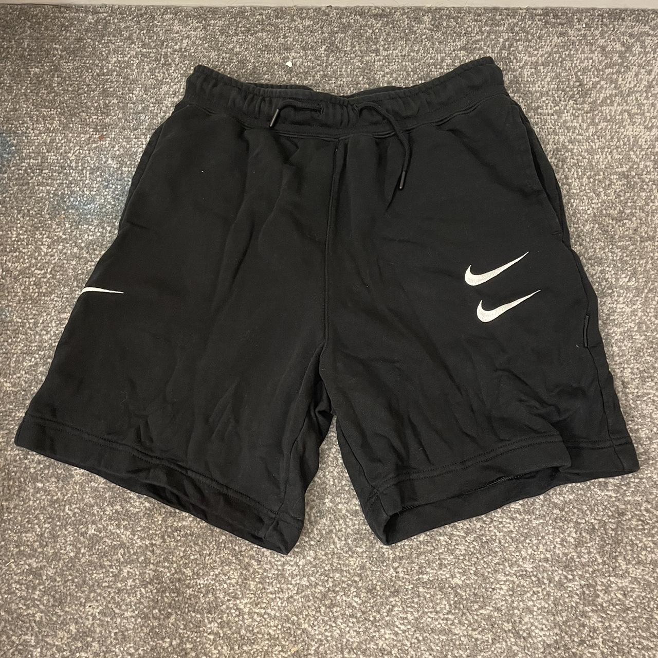 Nike Men's Red and Black Shorts | Depop