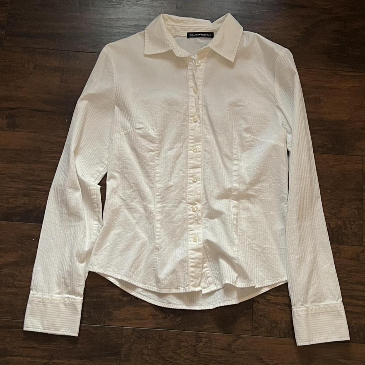 Brandy Melville button down long sleeve... Depop