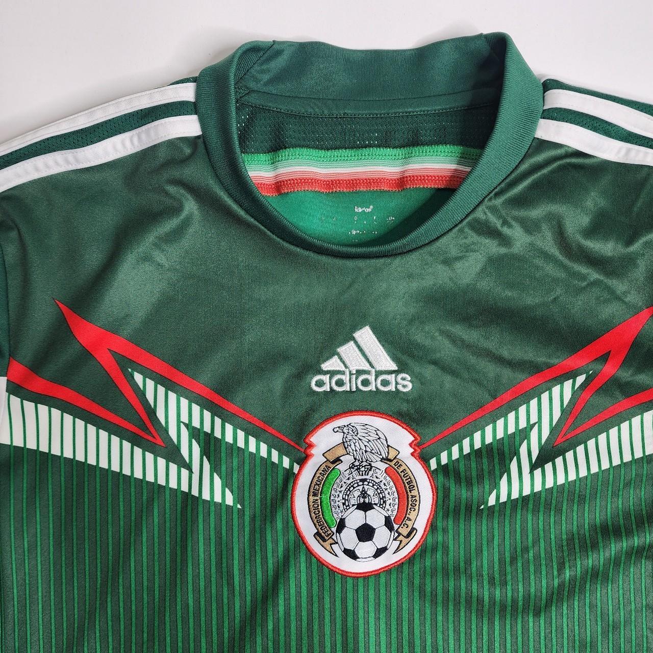 Adidas Mexico 2014 World Cup Home Soccer Jersey... - Depop