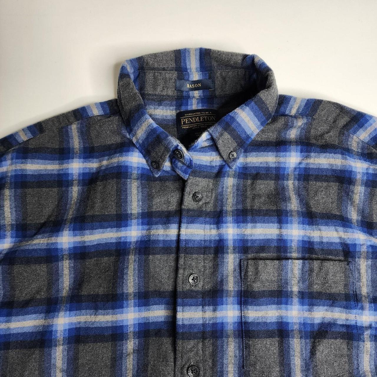 Pendleton Men's Blouse - Blue - L – Pendleton Mas… - image 3
