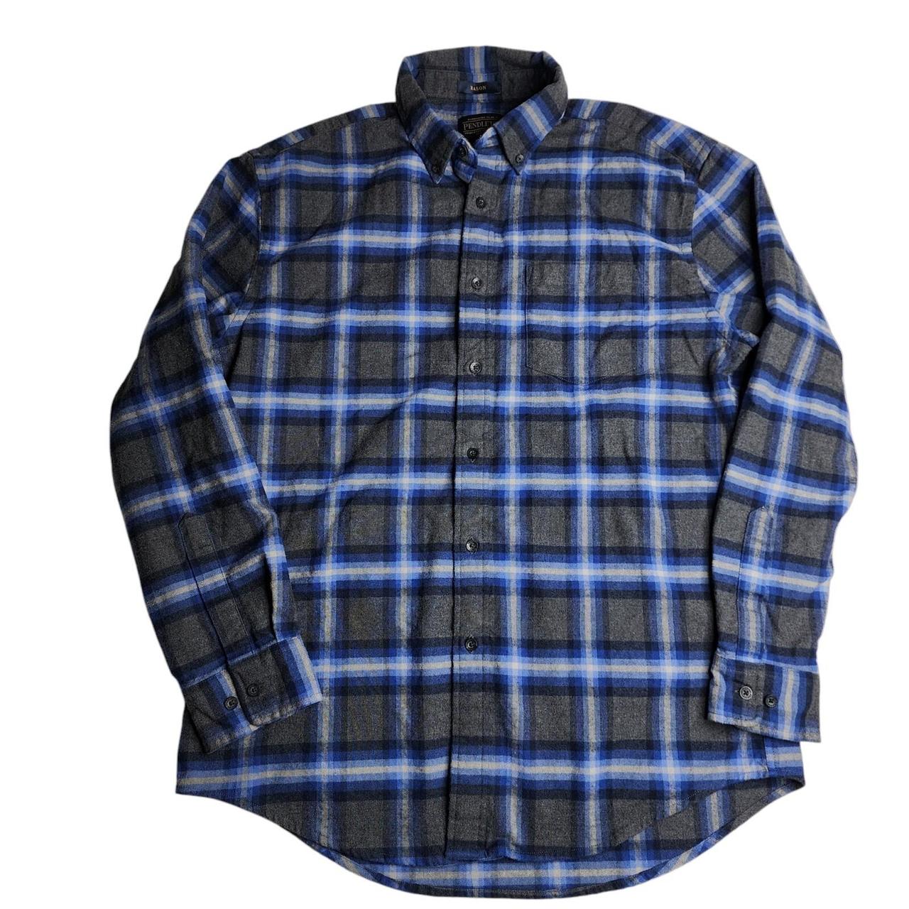 Pendleton Men's Blouse - Blue - L – Pendleton Mas… - image 1