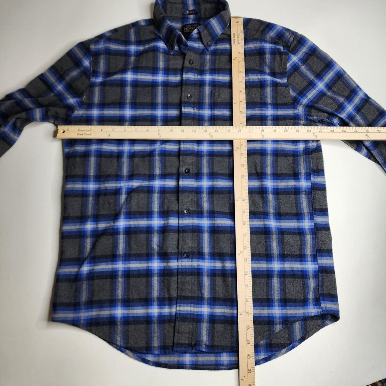 Pendleton Men's Blouse - Blue - L – Pendleton Mas… - image 5