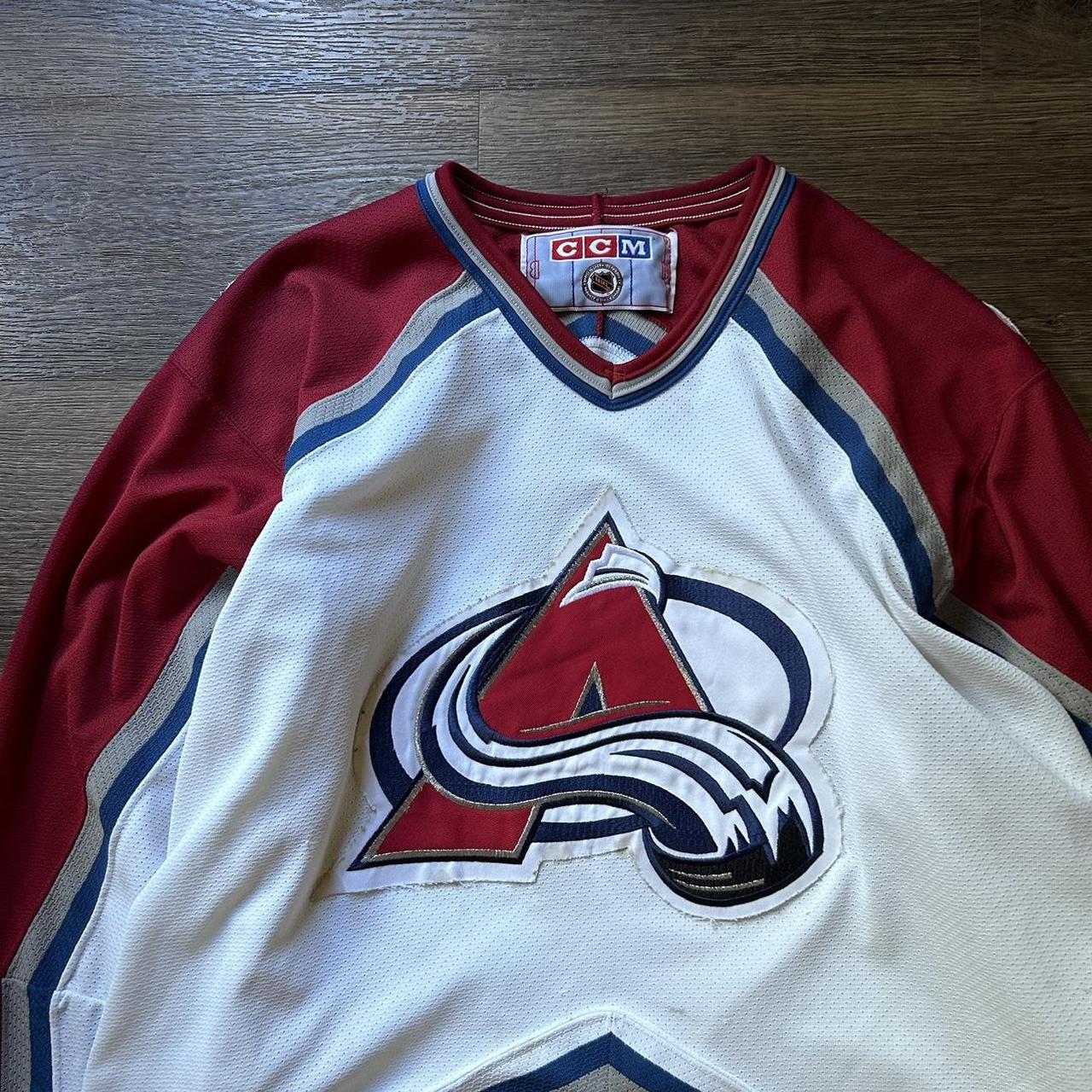 1990s COLORADO AVALANCHE NHL Pro Player Vintage - Depop