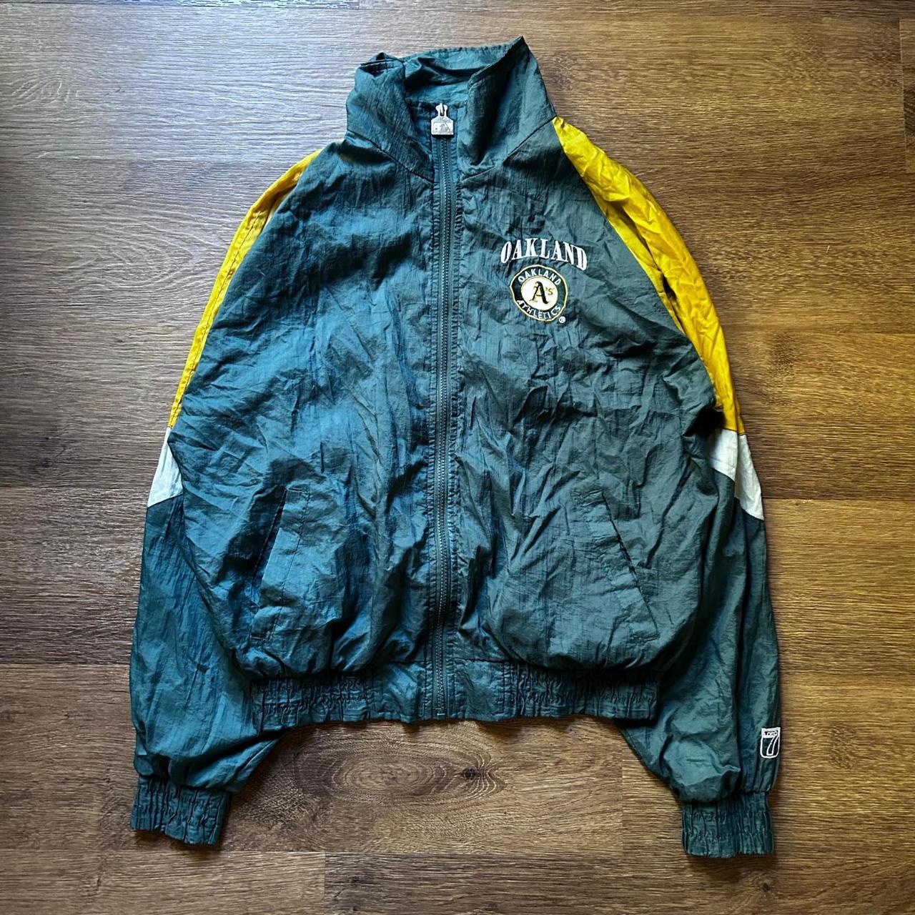 Vintage Oakland Raiders 90s Jacket - Depop