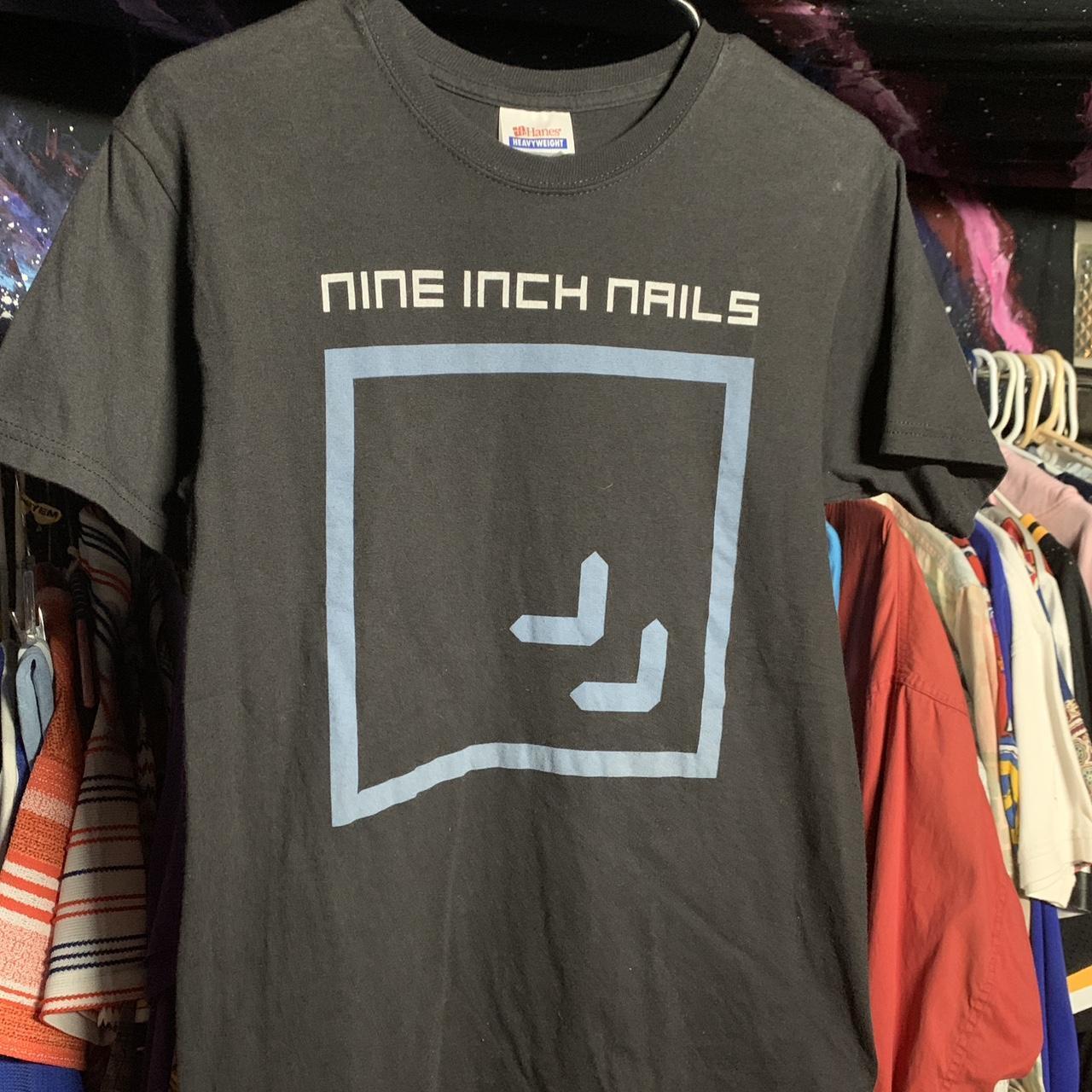 Y2K Nine Inch Nails Shirt Graphic in excellent... - Depop