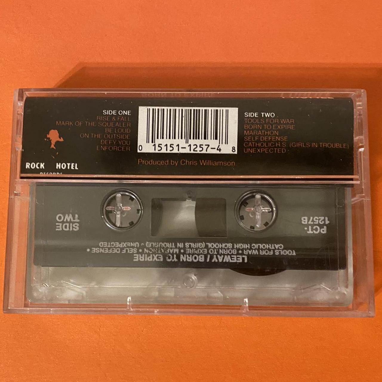 Leeway Born to Expire original Cassette tape on Rock... Depop