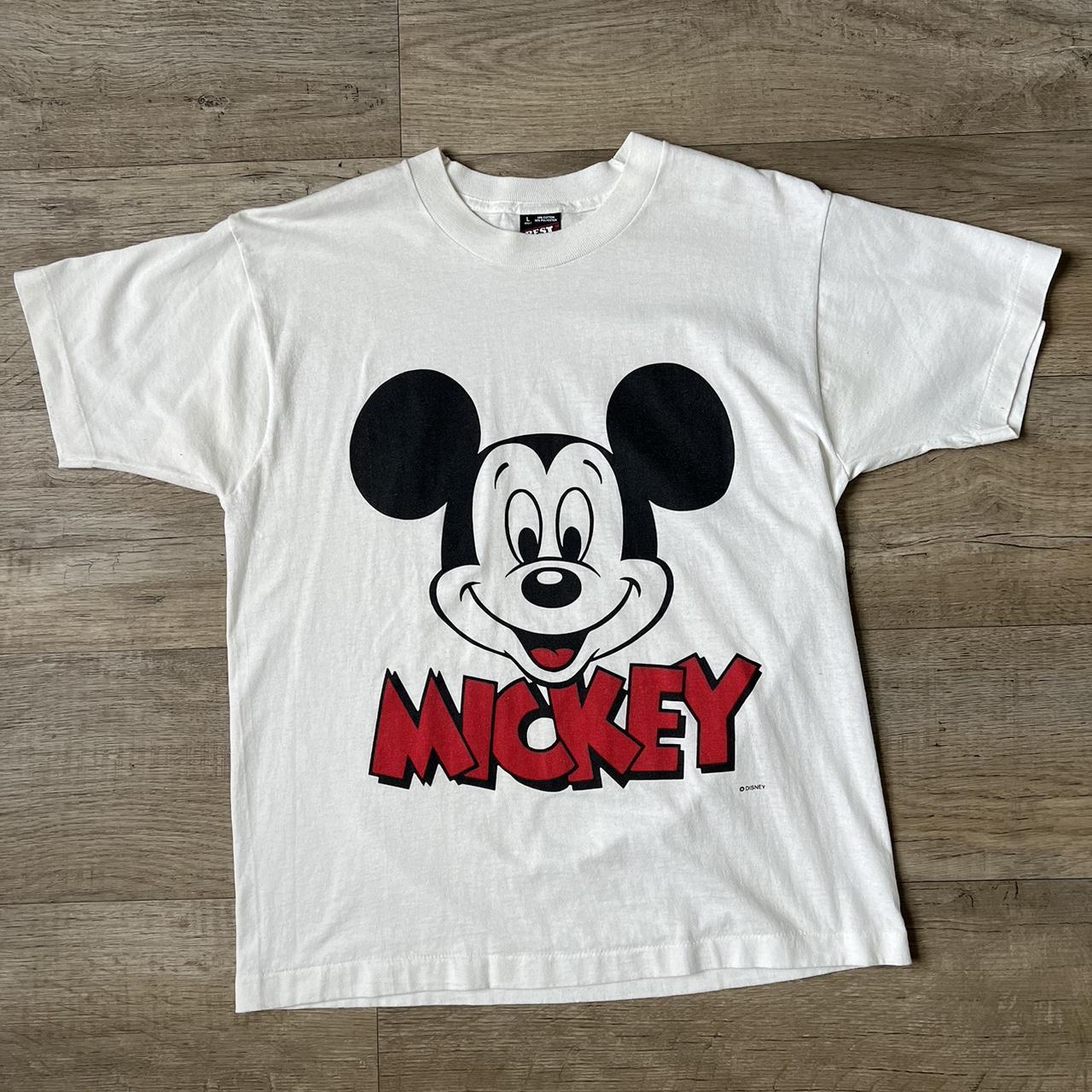 Vintage Mickey Mouse Walt Disney Shirt Tag L Depop