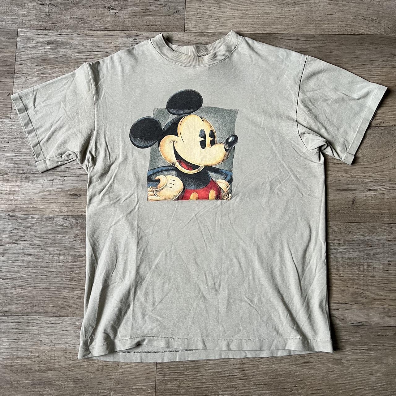 Vintage Disney store Mickey Mouse shirt... - Depop