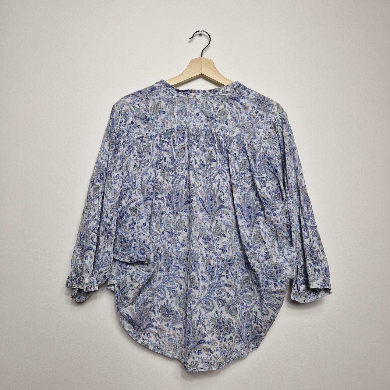 Gorgeous drapey shirt/blouse from Anthropologie.... - Depop