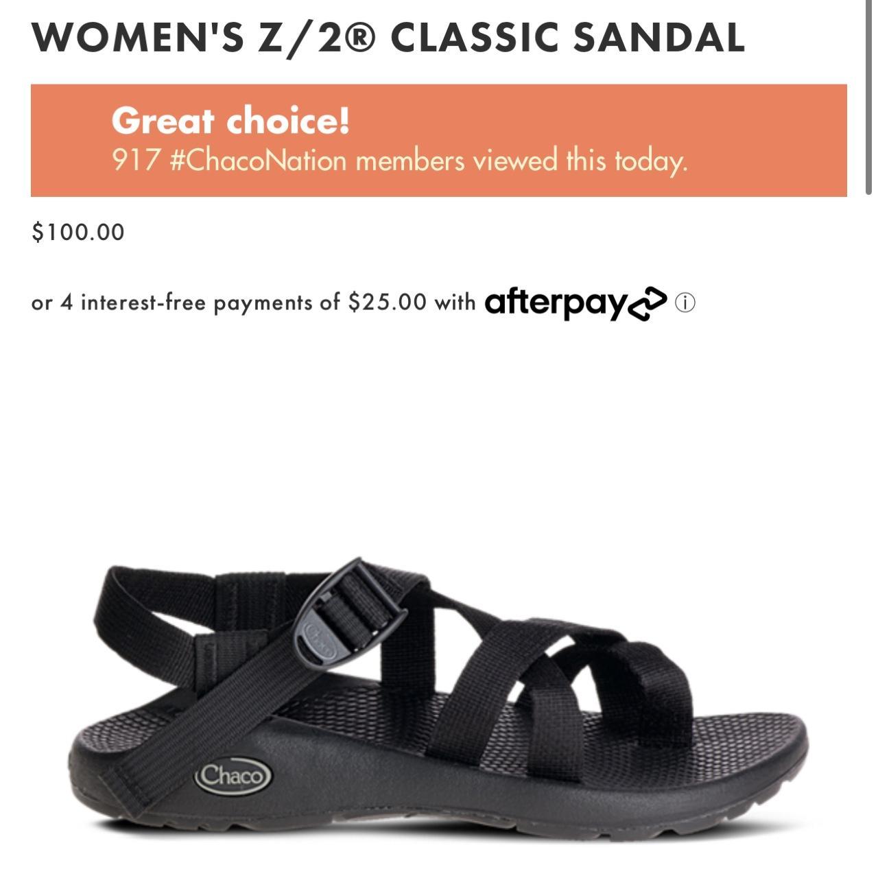 Chacos afterpay on sale