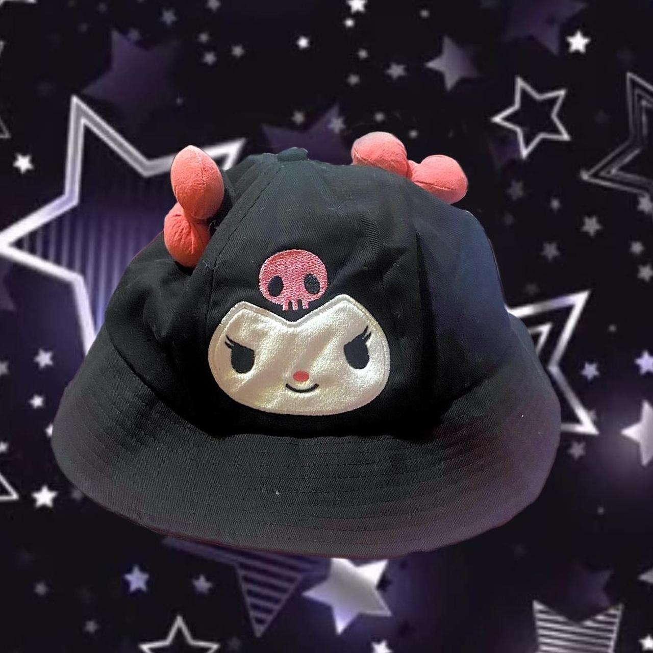 Kuromi bucket hat the run seems bigger than a... Depop