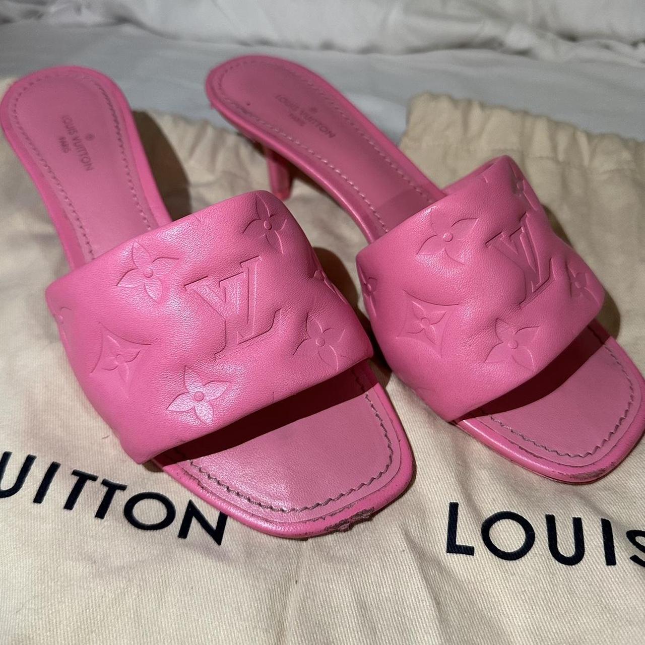 Louis Vuitton Revival Mule Pink. Size 38.0