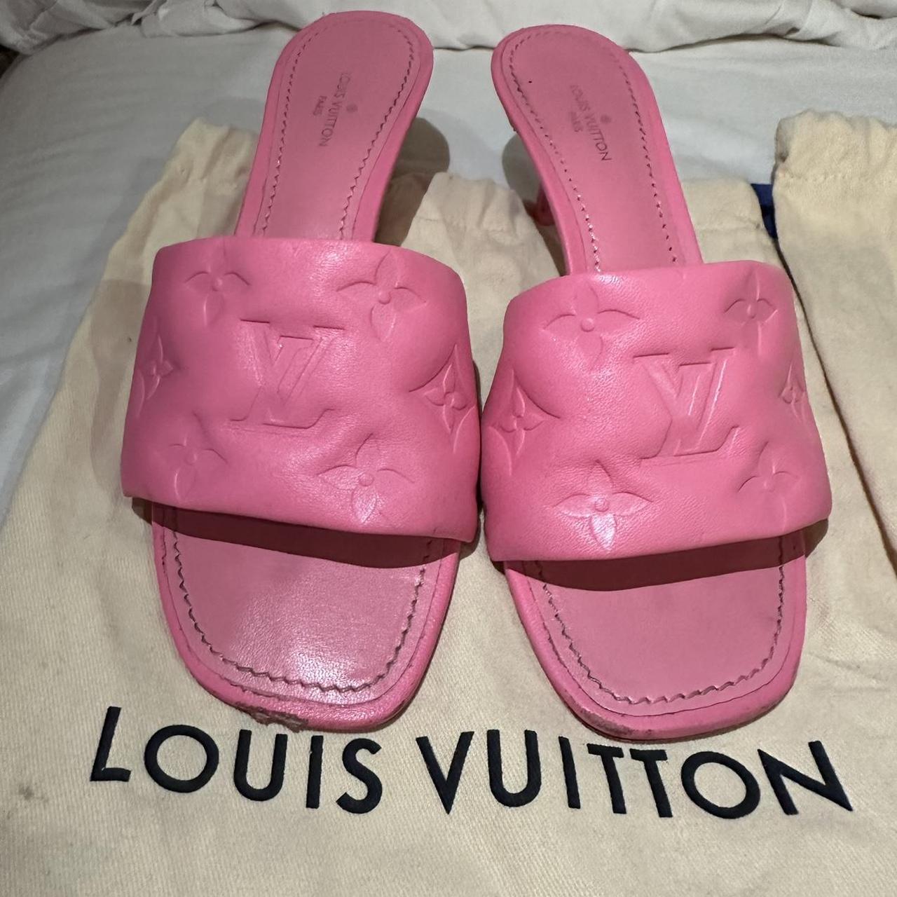 Louis Vuitton, Shoes, Louis Vuitton Revival Light Pink Mules