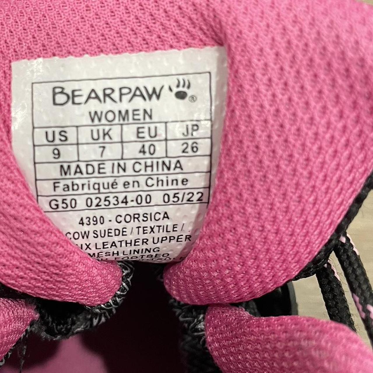 bearpaw pink glitter boots