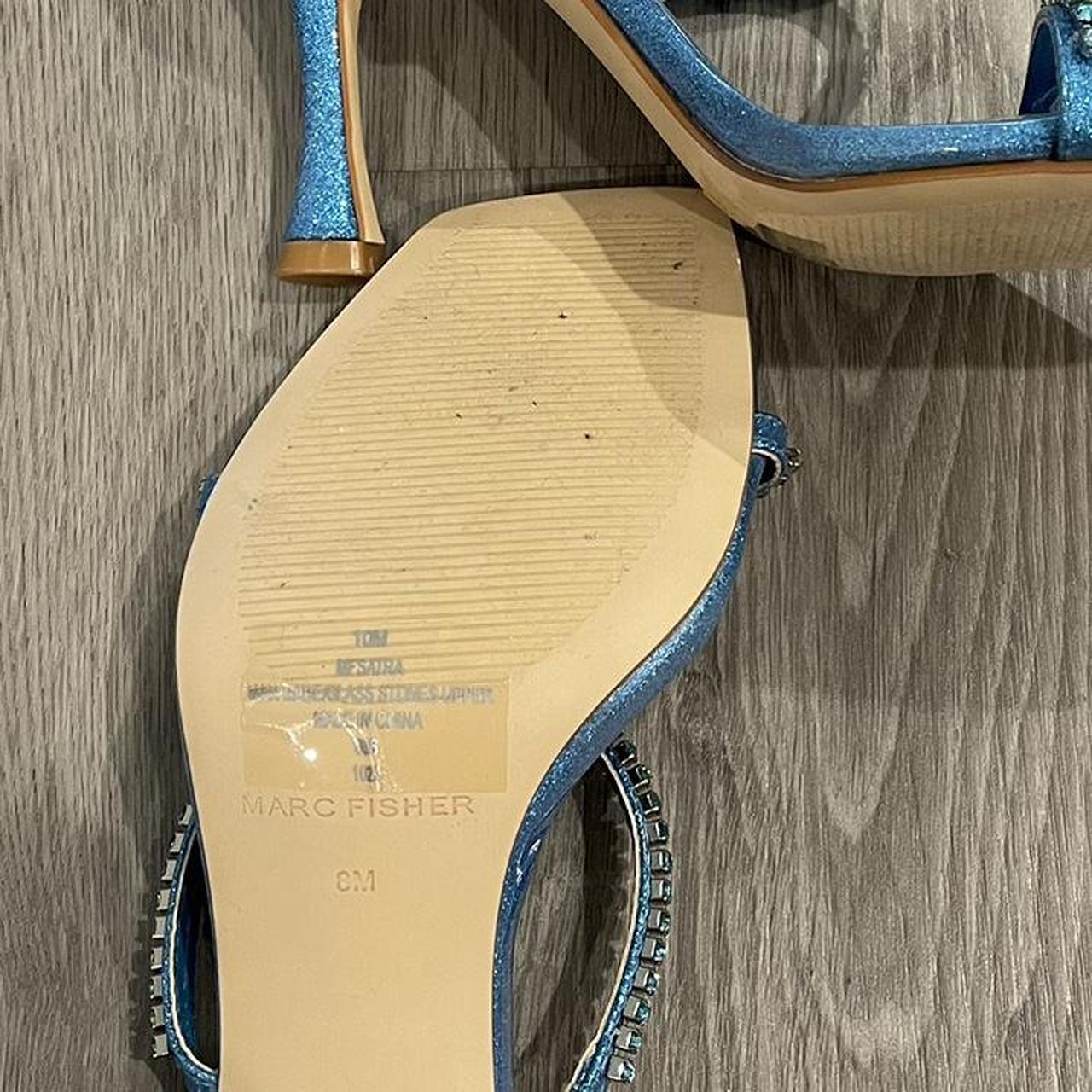 marc fisher blue heels