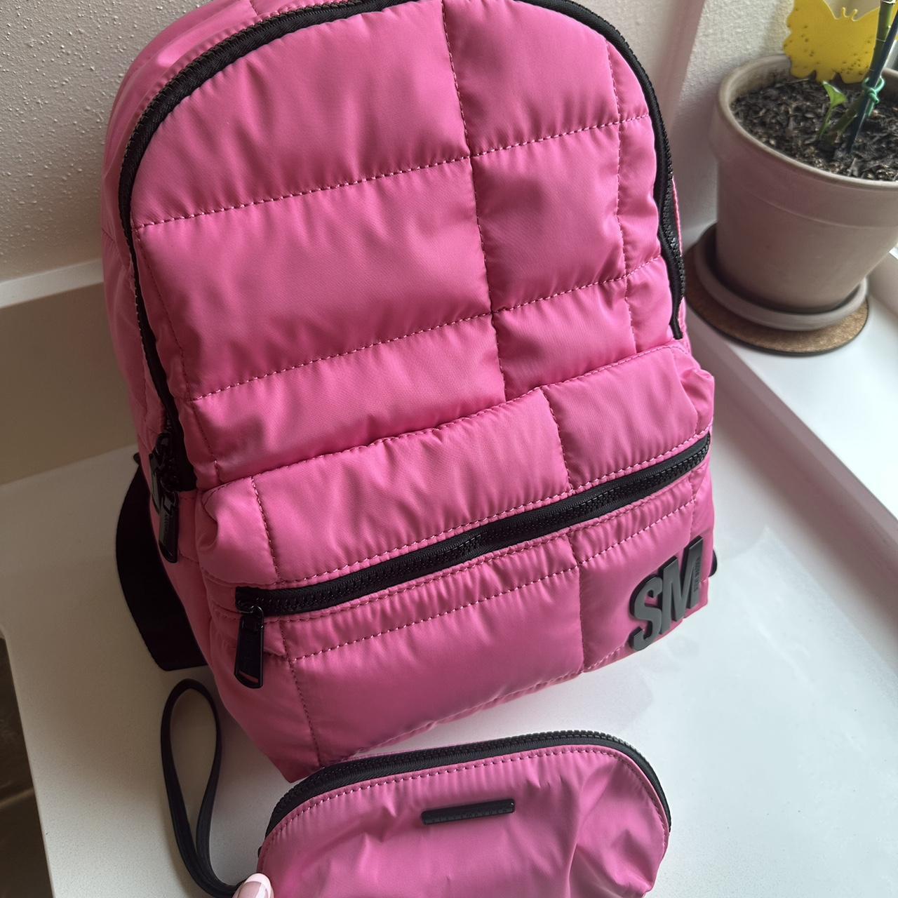 fuchsia pink steve madden crossbody bag , slightly - Depop