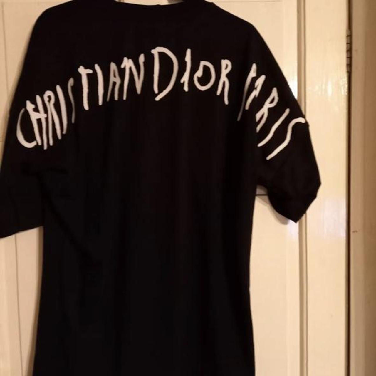 Mens christian dior outlet t shirt