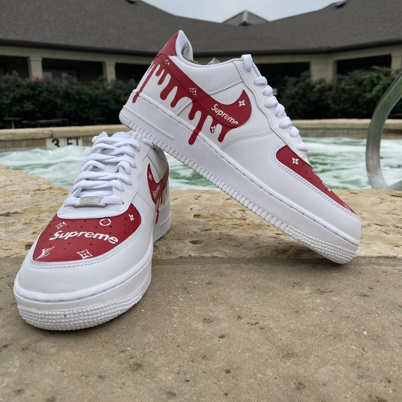 Nike air force 1 lv supreme drip sneakers hotsell