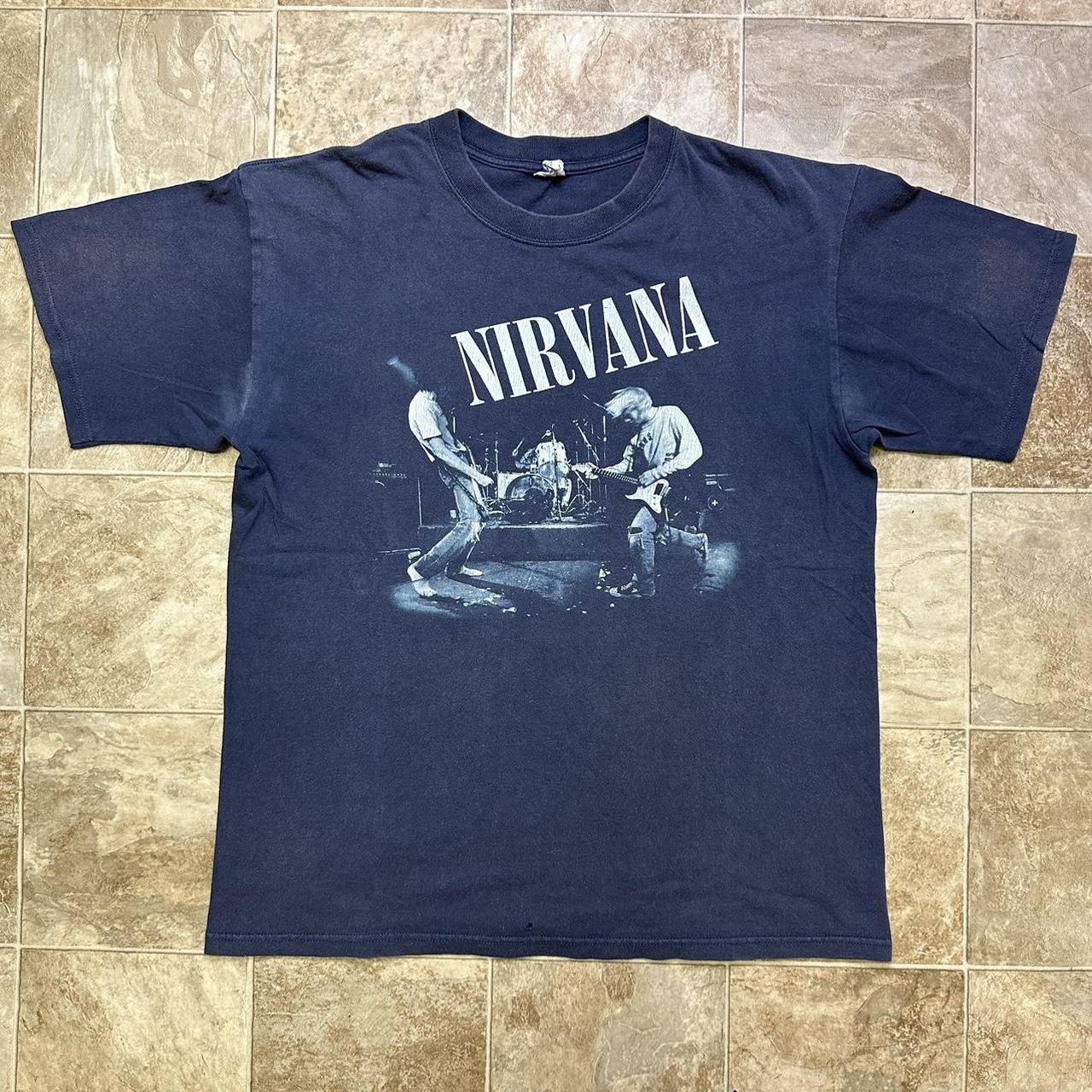 Vintage Nirvana Shirt Muddy Banks Stage Performance...