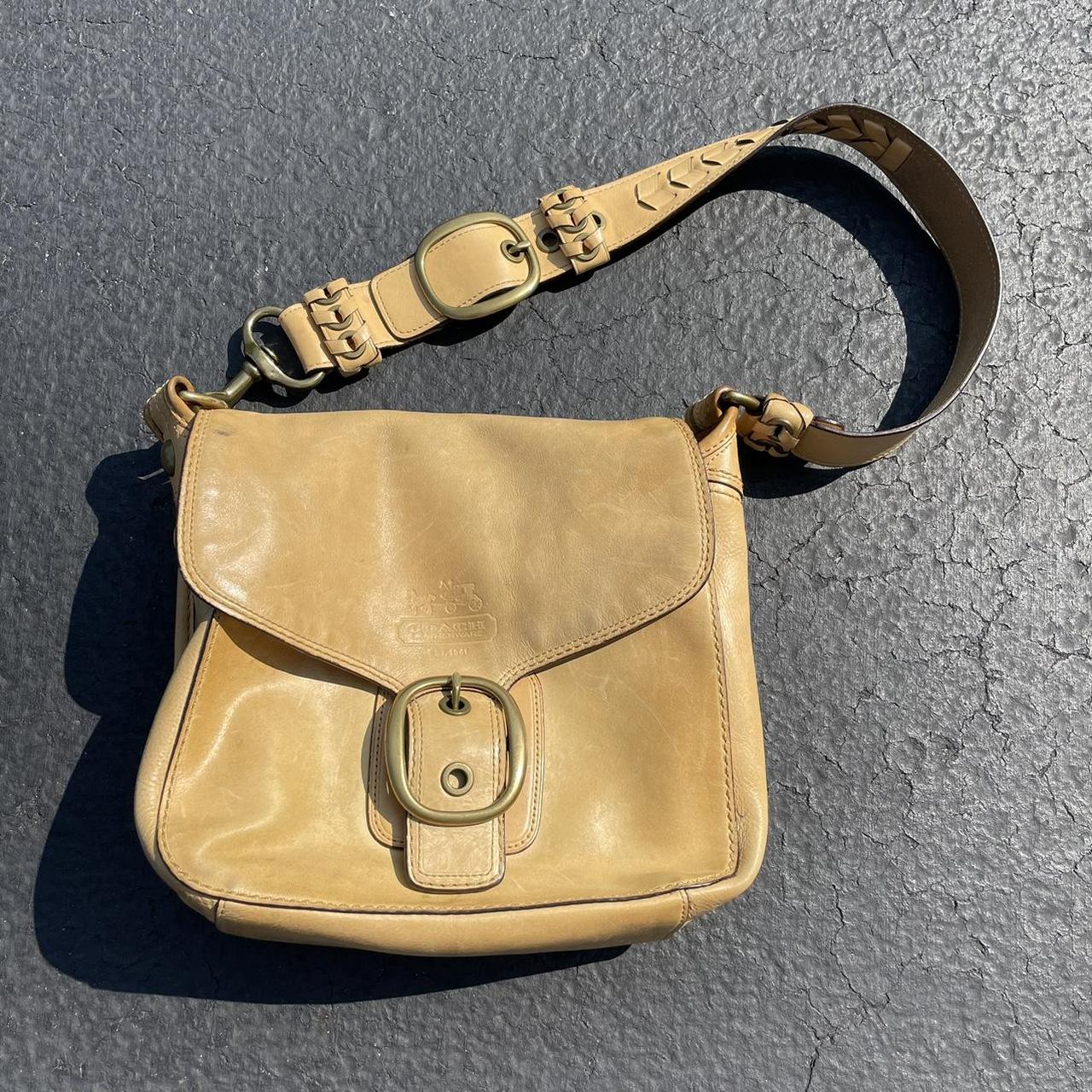 Vintage Coach bleecker buying crossbody bag