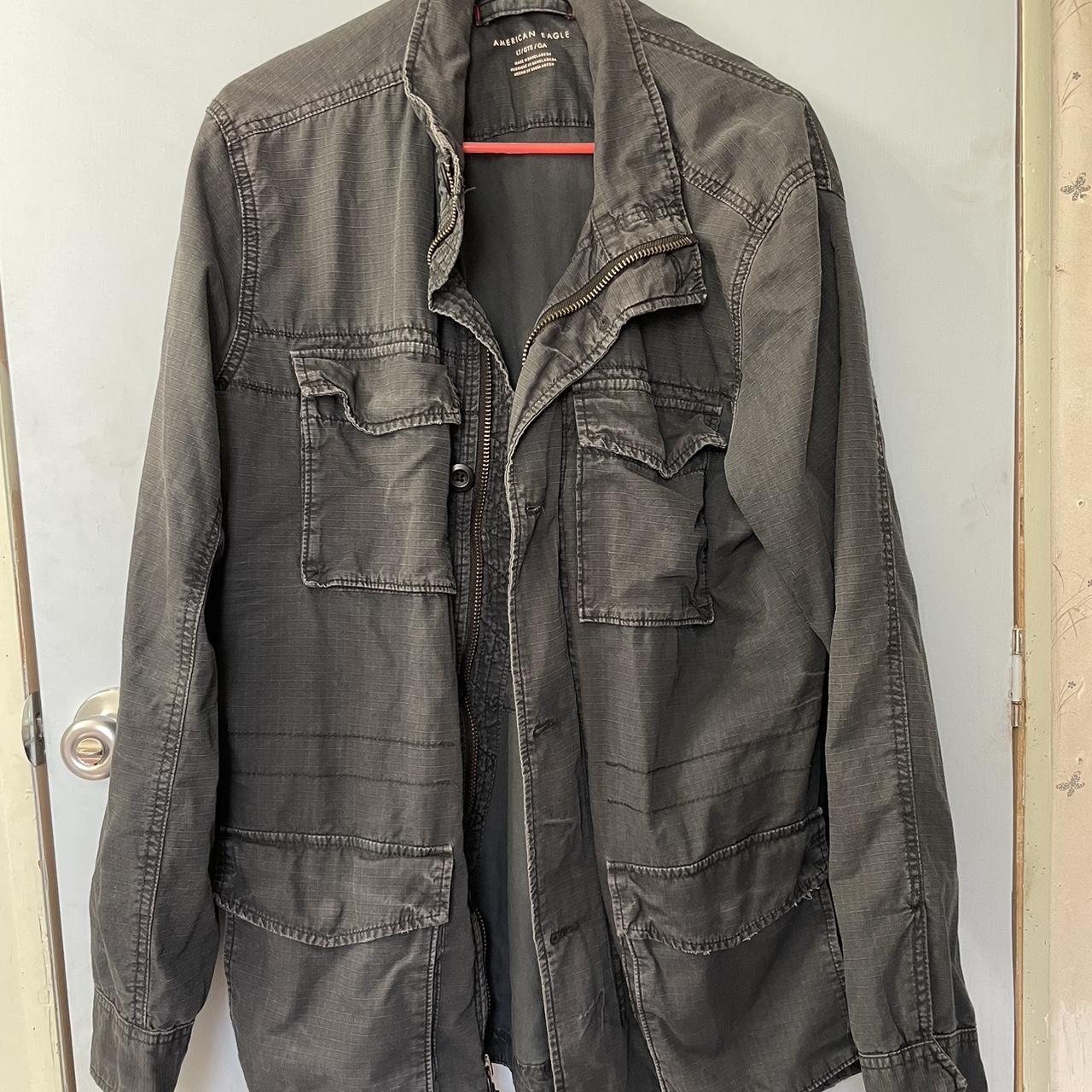 American eagle military jacket. Worn a handful of... Depop