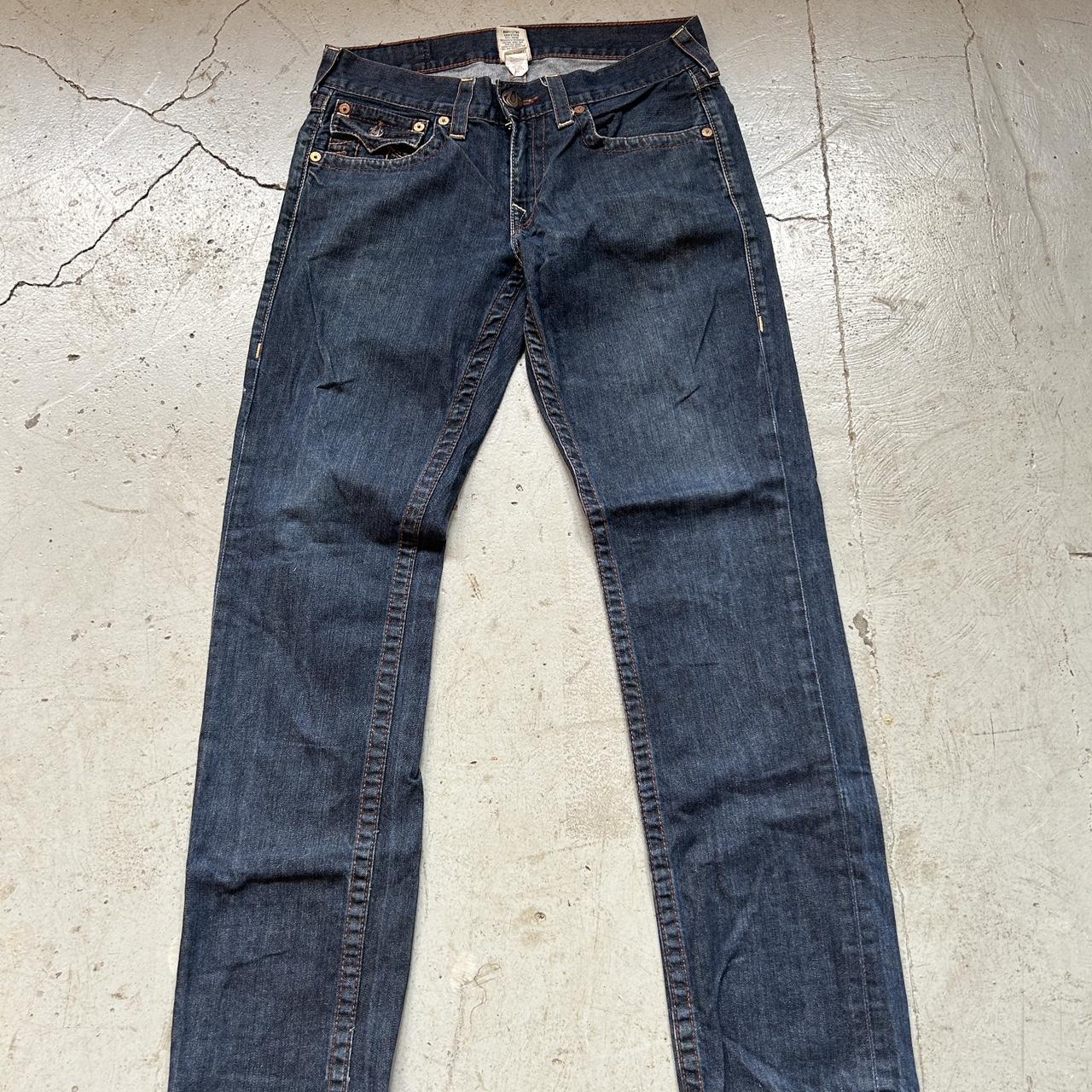 True Religion Vintage slim fit jeans Tag size... - Depop