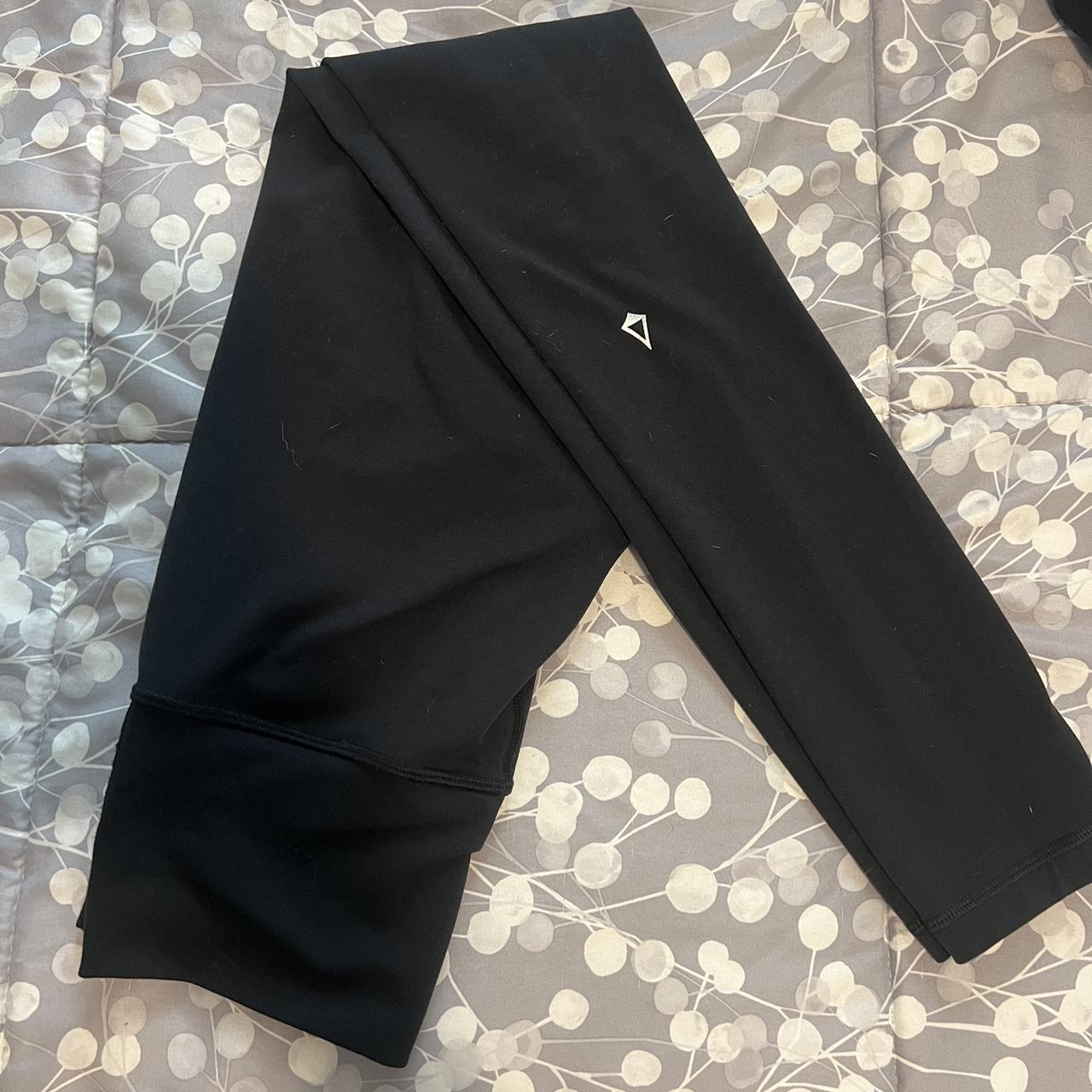 black ivivva by lululemon athletic leggings with - Depop