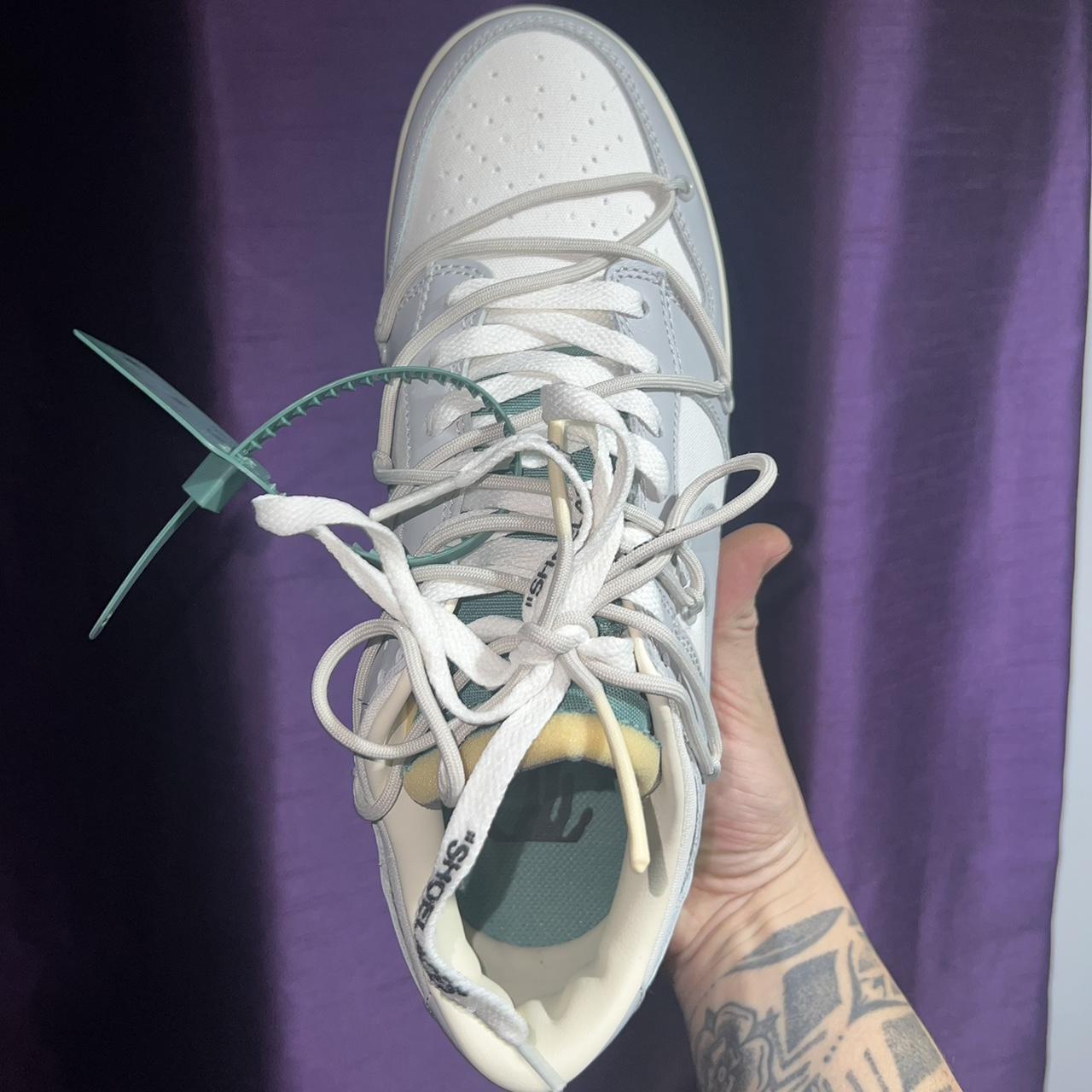 dunk low off white lot 45