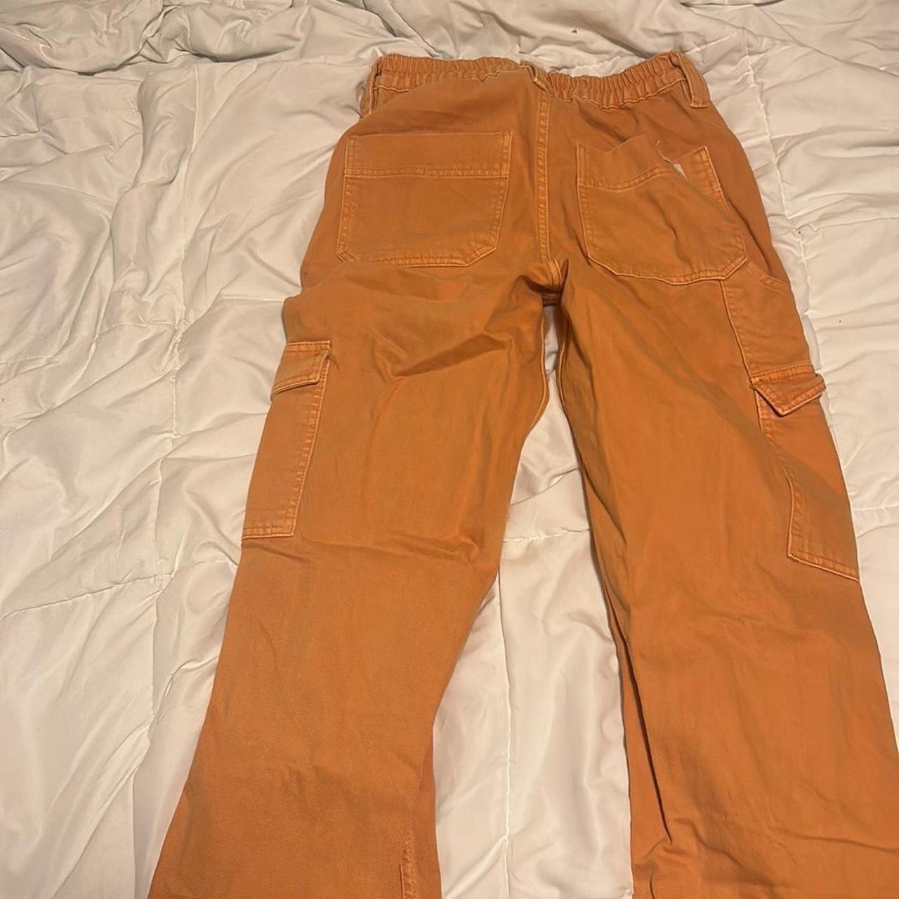 Men’s BDG Skate Cargo Pants in Orange. Size 28 waist... Depop