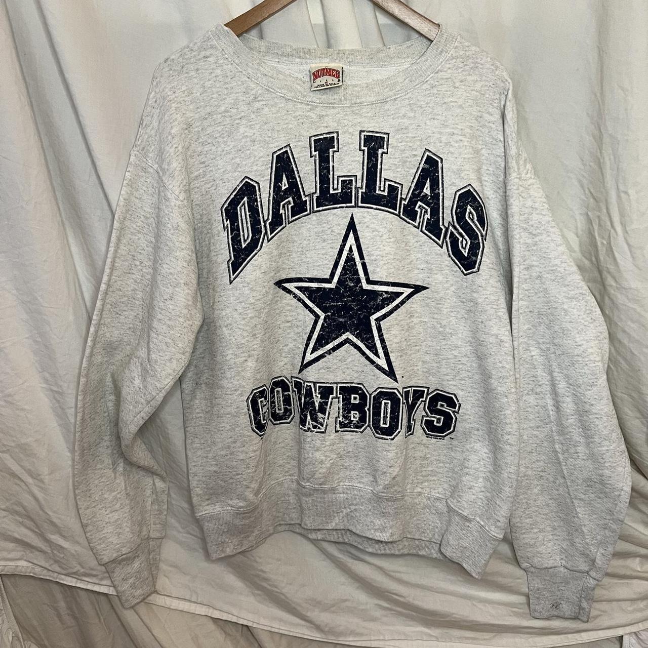 Vintage 90s Dallas Cowboys NutMeg Shirt Size: Large - Depop