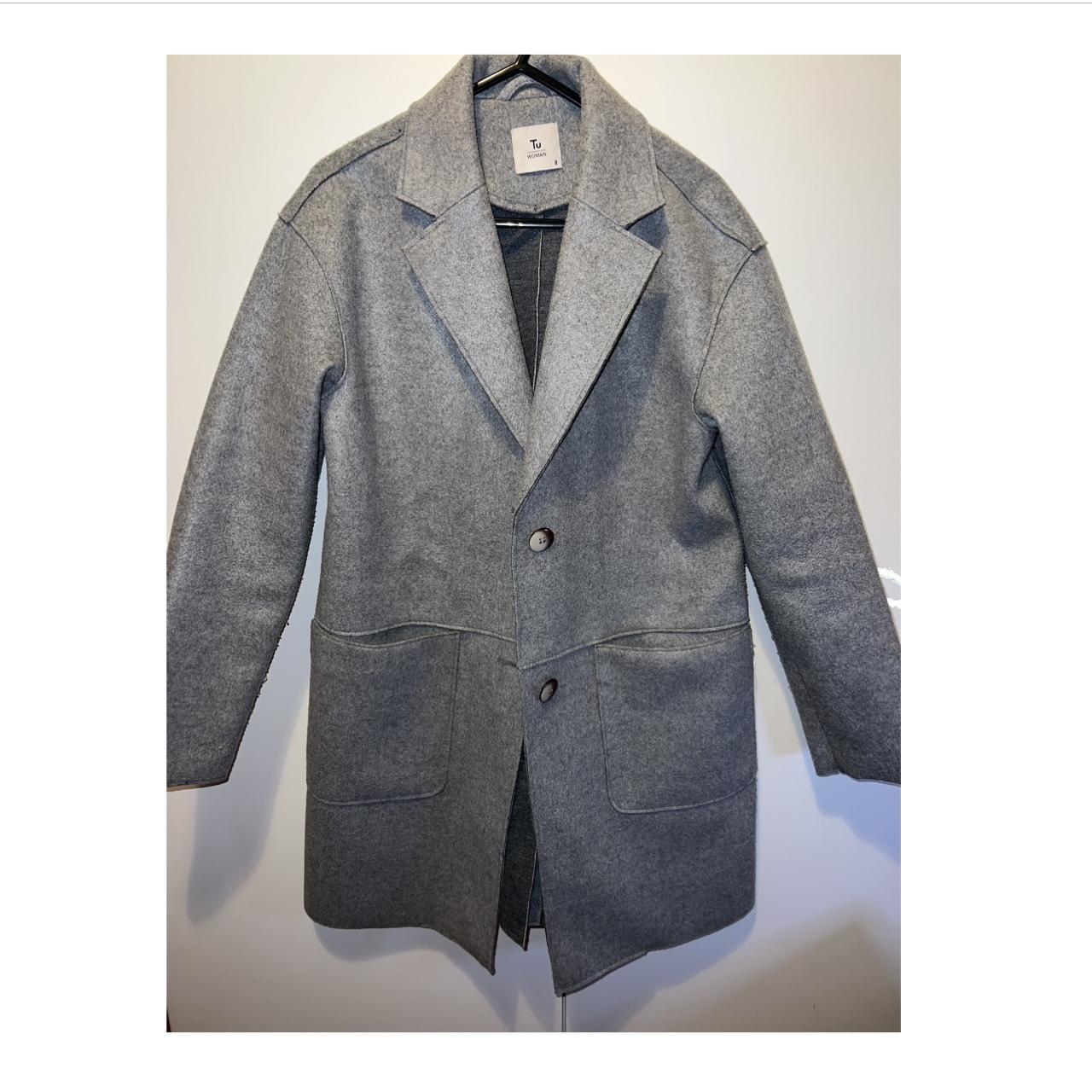 Sainsbury's TU Women's Grey Coat Depop