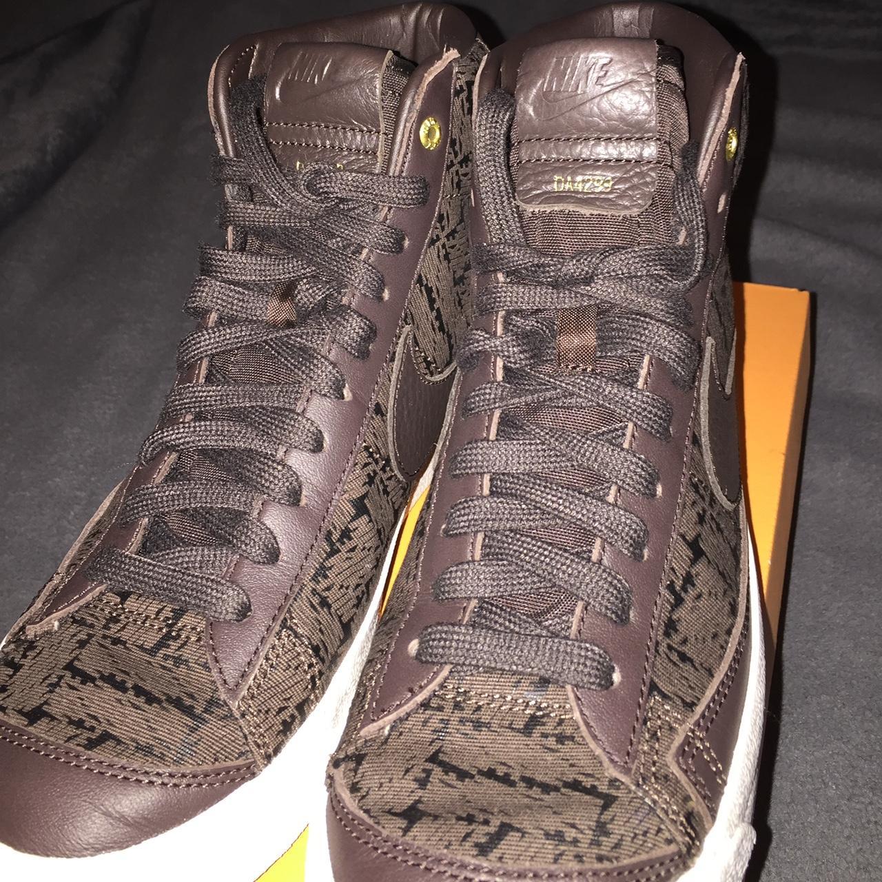 mens nike brown trainers