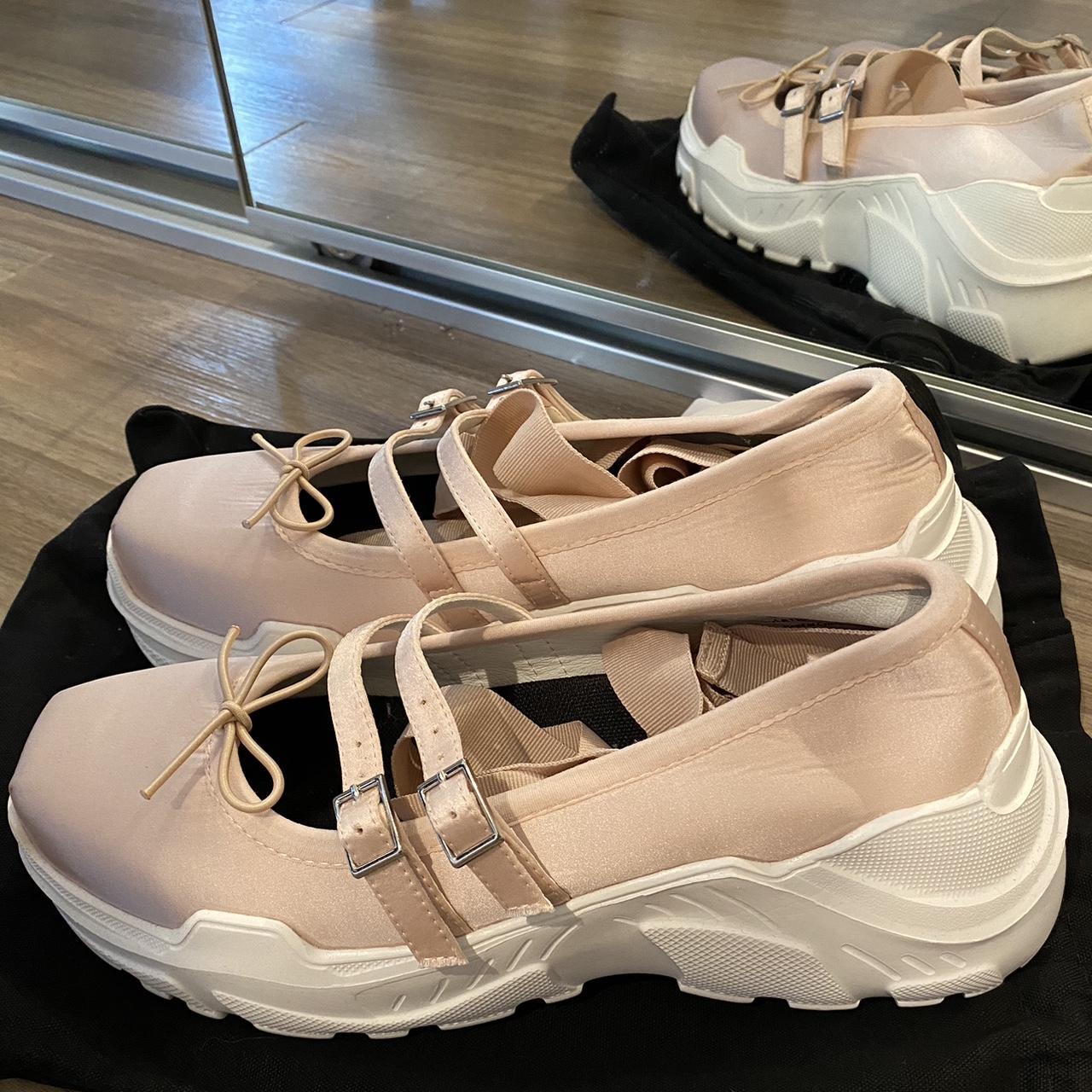 brand new akikoaoki giselle ballerina sneakers in... - Depop