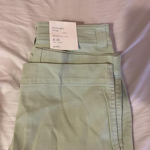 a. new day Women's Casual Pants size 8 Dk beige,  - Depop