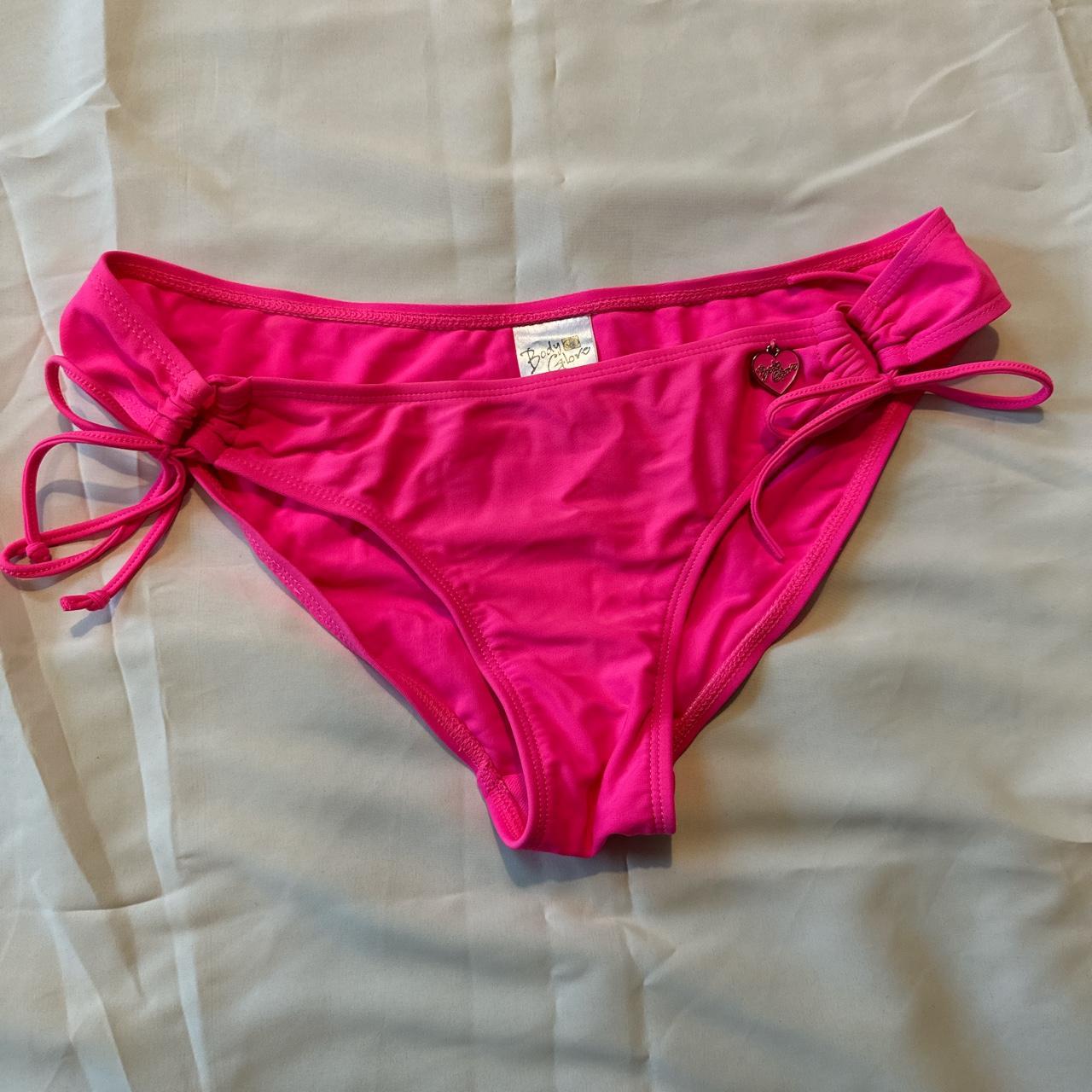 Body Glove Women's Pink and Silver Bikini-and-tankini-bottoms
