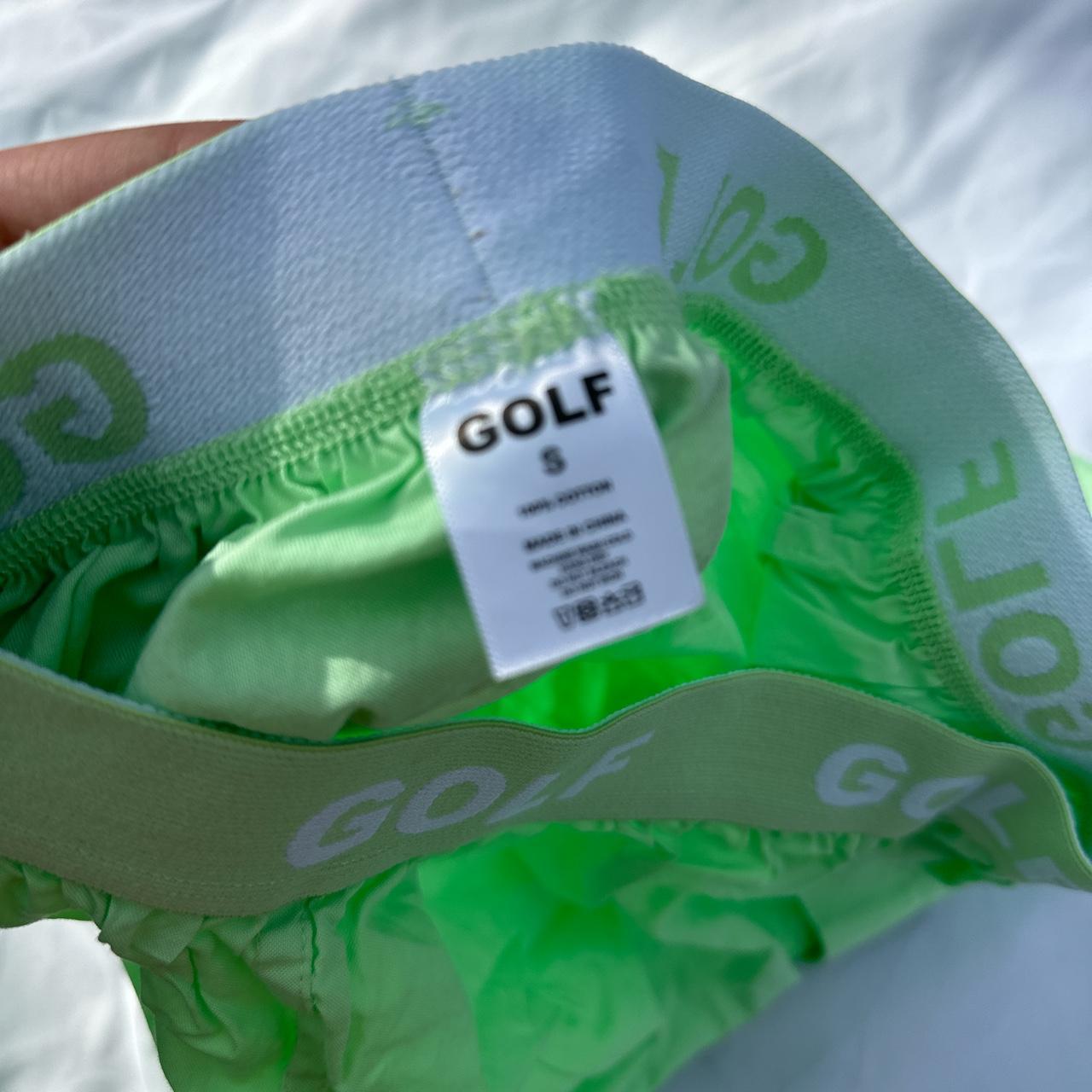 mint green GOLF WANG boxers tyler the... Depop