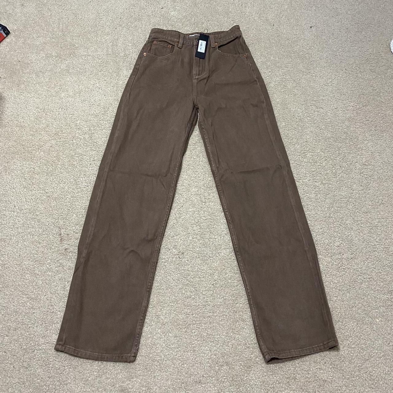 Motel Women's Brown Jeans Depop
