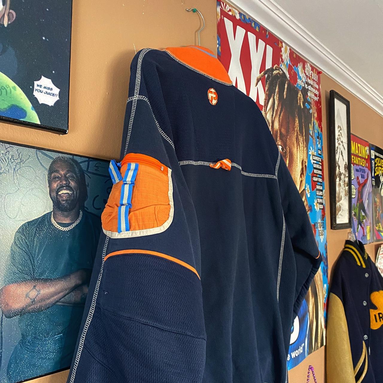 Pepe Jeans Men's Navy and Orange Jumper (4)