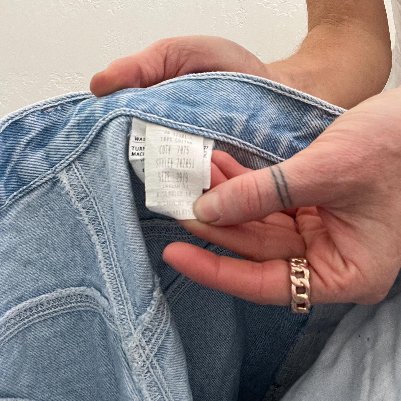 Vintage 90s Rocky Mountain Light Wash Denim High - Depop